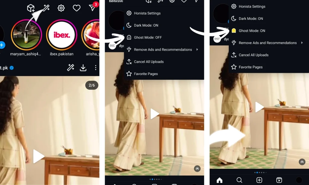 Ghost Mode and Private Browsing
